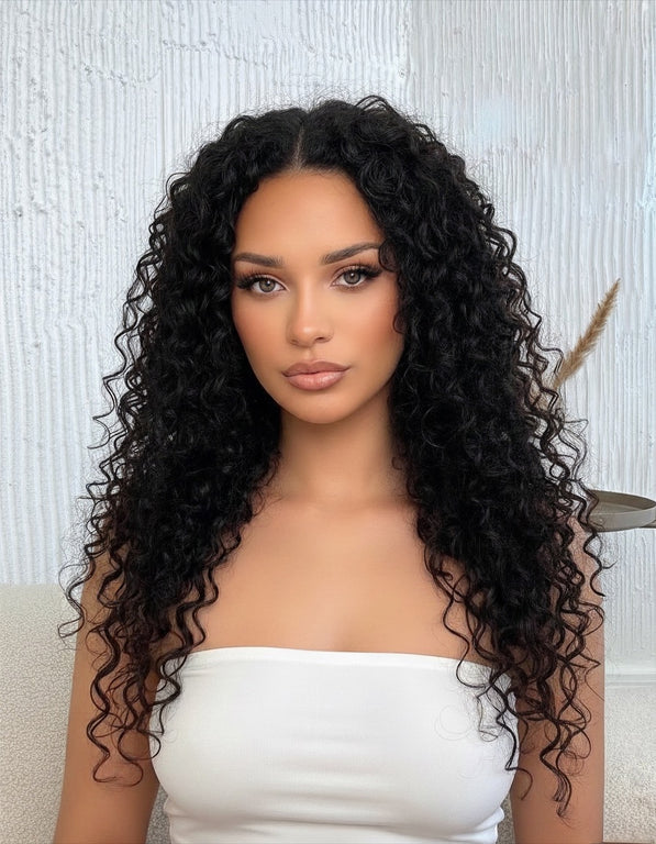 20 inch Clip-in Hair Extensions (160g) - Water Wave