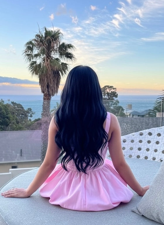 Straight 20 Inch Seamless Remy Clip-in Hair Extensions - 100% Human Hair