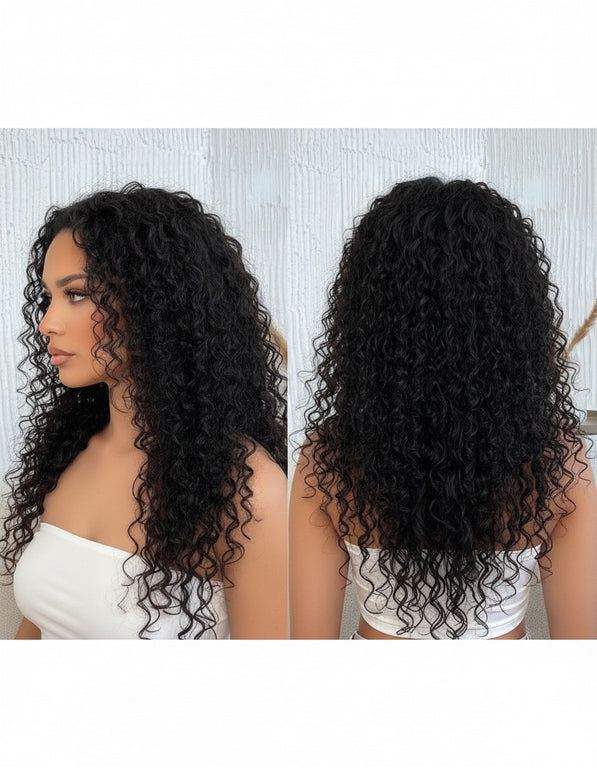 20 inch Clip-in Hair Extensions (160g) - Water Wave