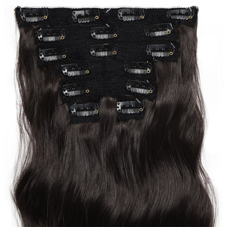 20 inch Clip-in Hair Extensions (160g) - Body Wave